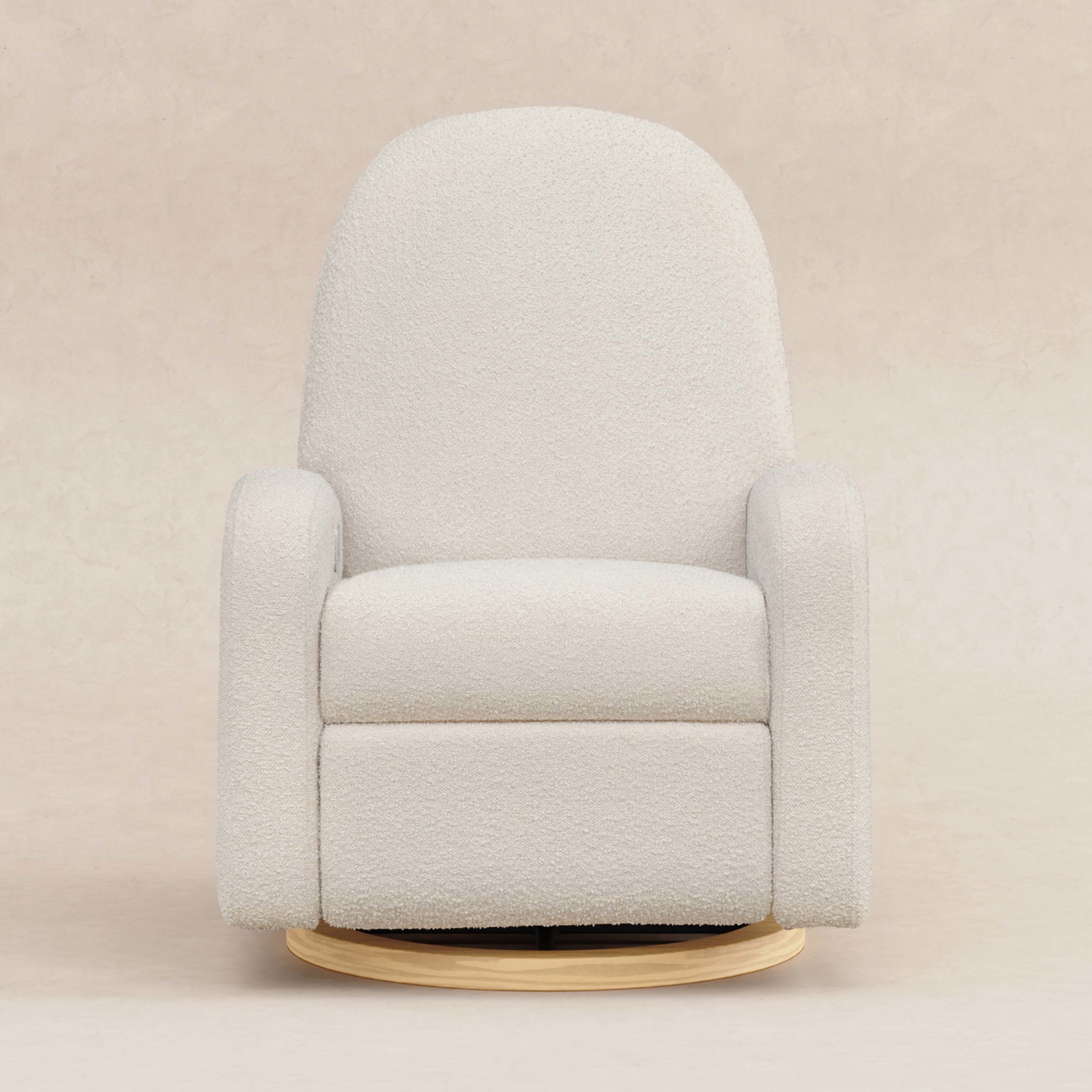 Babyletto Nami Electronic Recliner and Swivel Glider Recliner with USB port