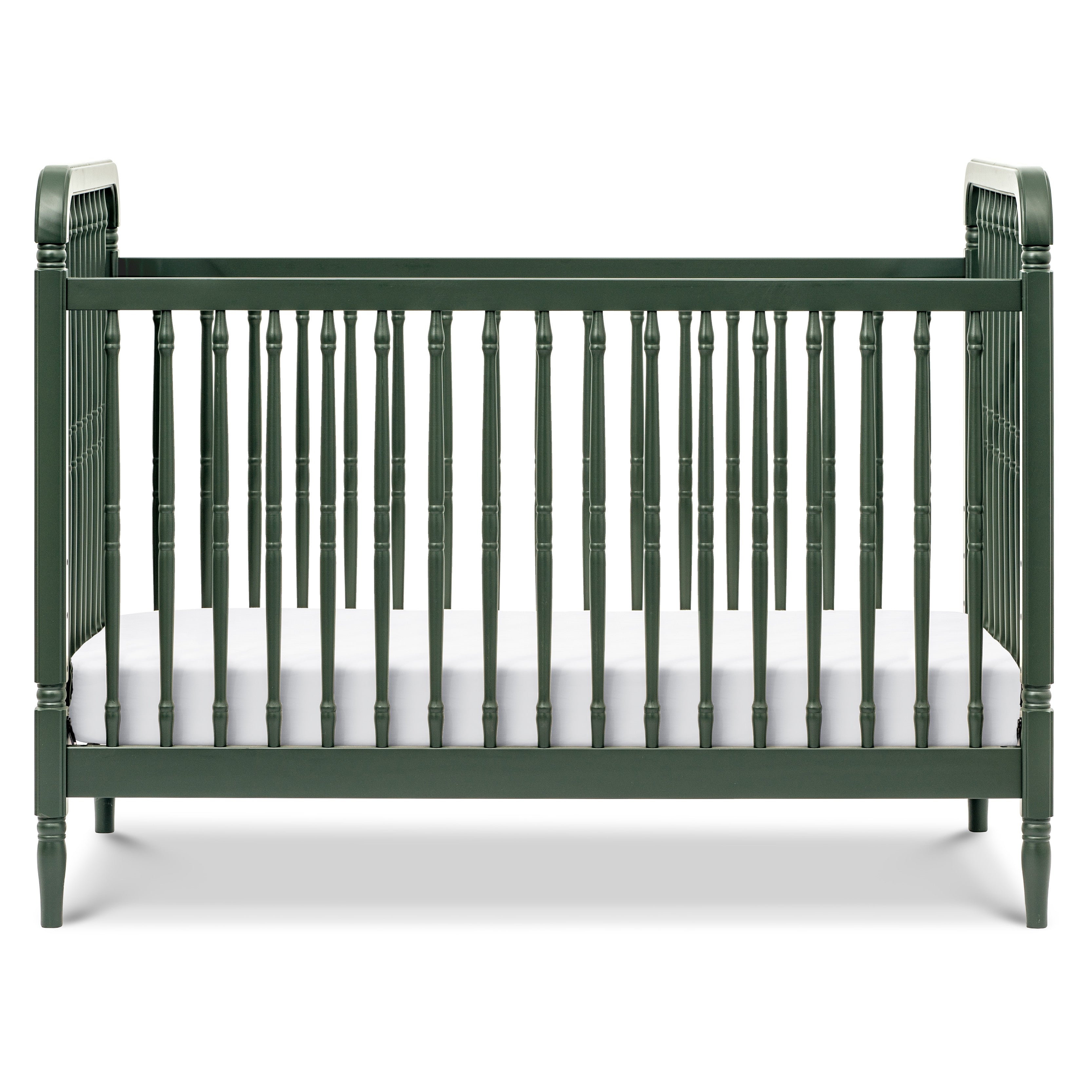 Namesake Liberty 3-in-1 Convertible Spindle Crib with Toddler Bed Conversion Kit | Lullabye Shop