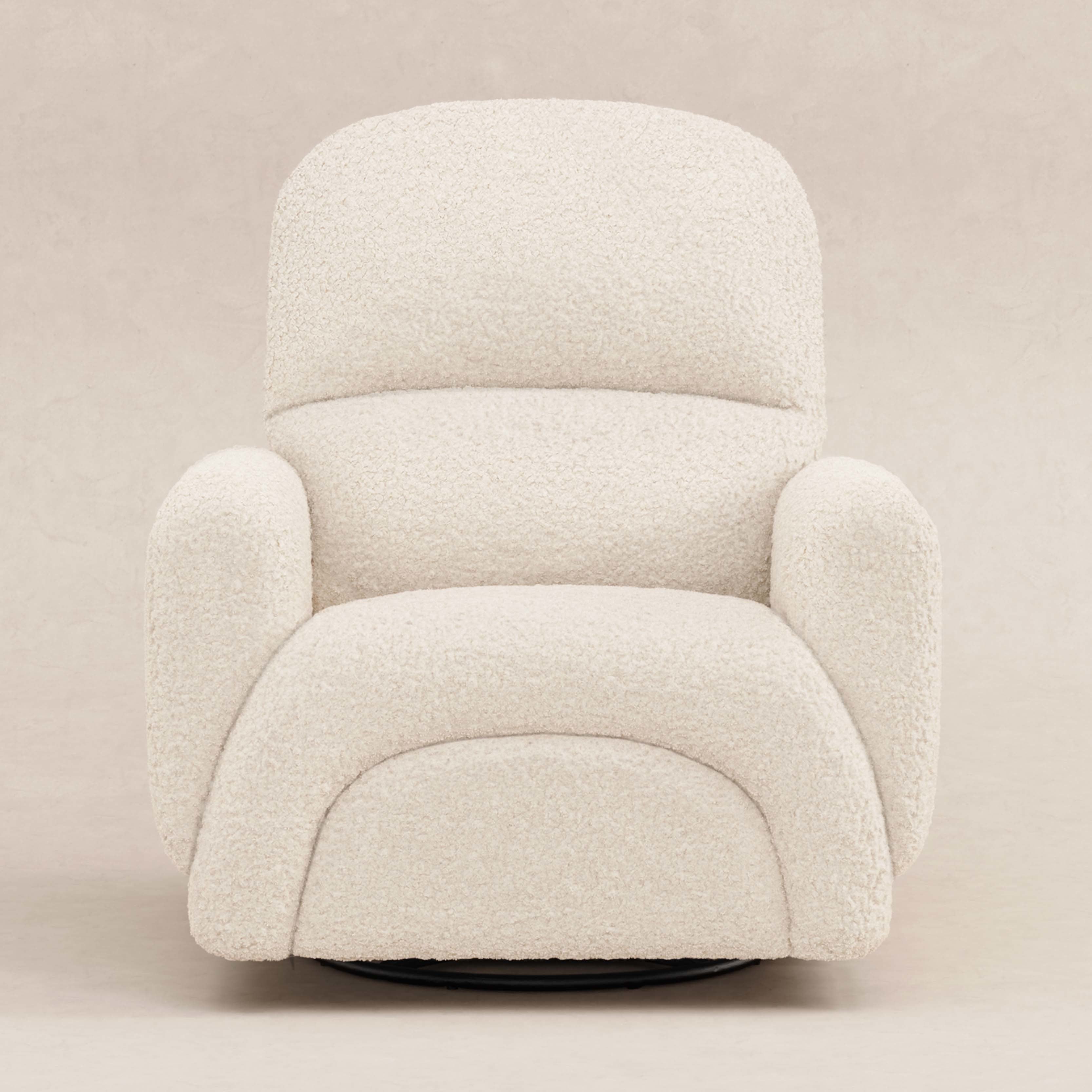 Babyletto Rainbow Recliner and Swivel Glider in Teddy Loop | Lullabye Shop