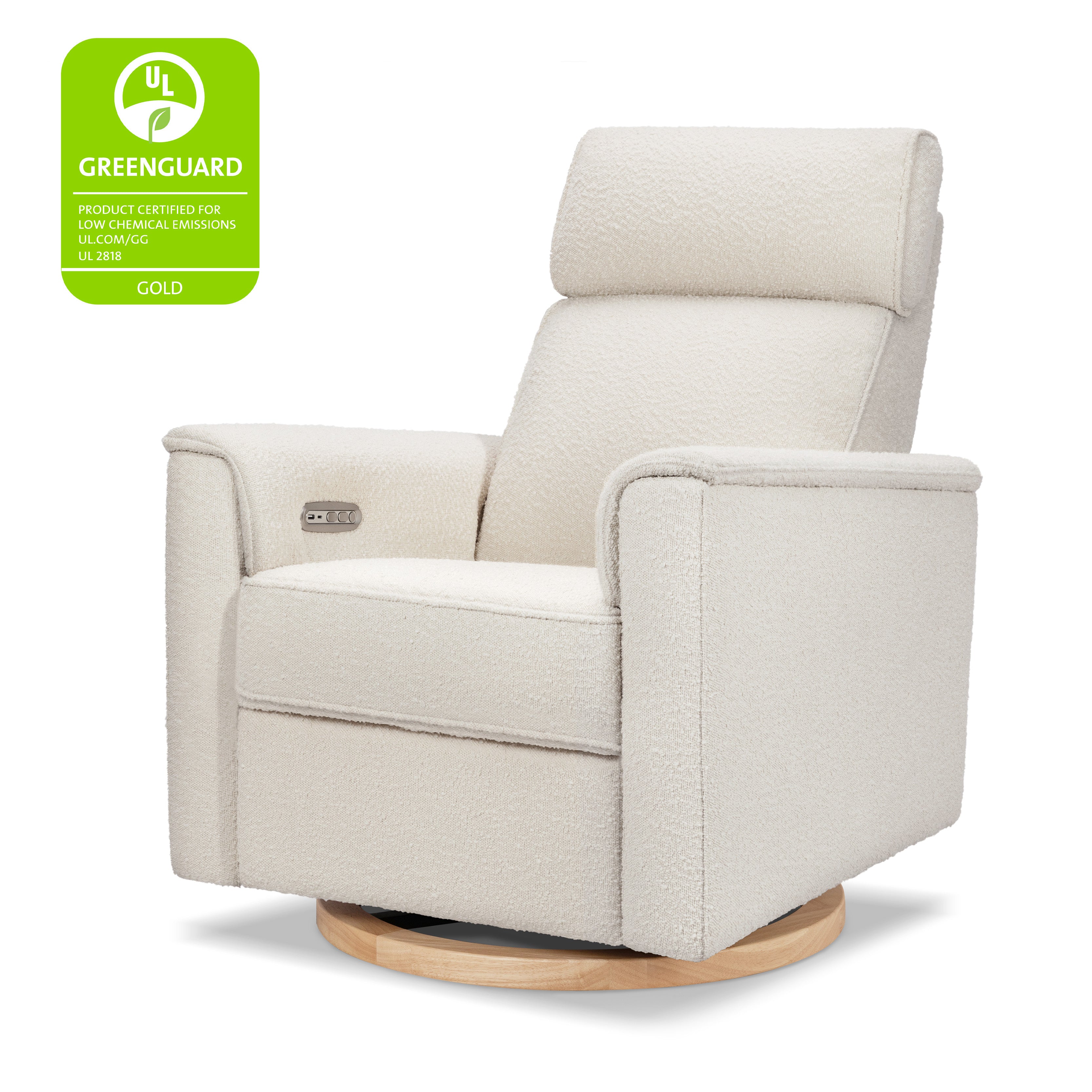 Monogram by Namesake Willa Plus Power Glider Recliner + Power Headrest | Lullabye Shop