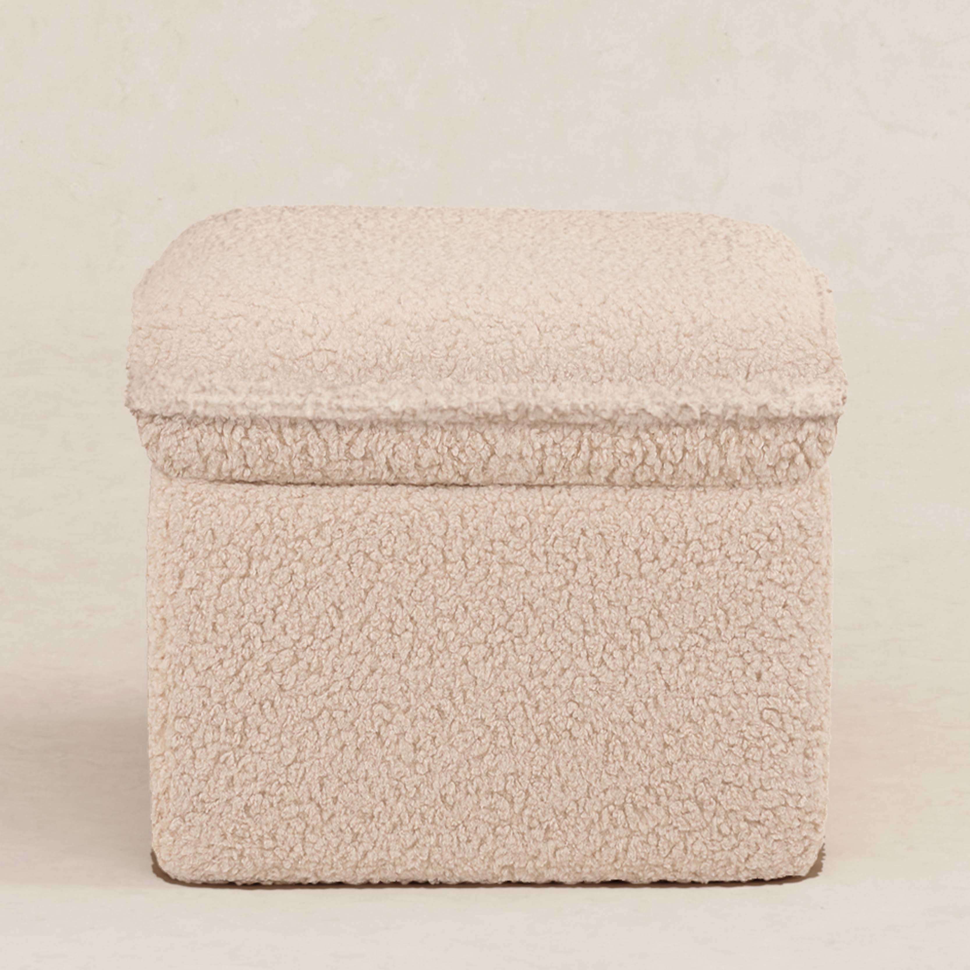 Babyletto Cali Storage Ottoman in Shearling | Lullabye Shop