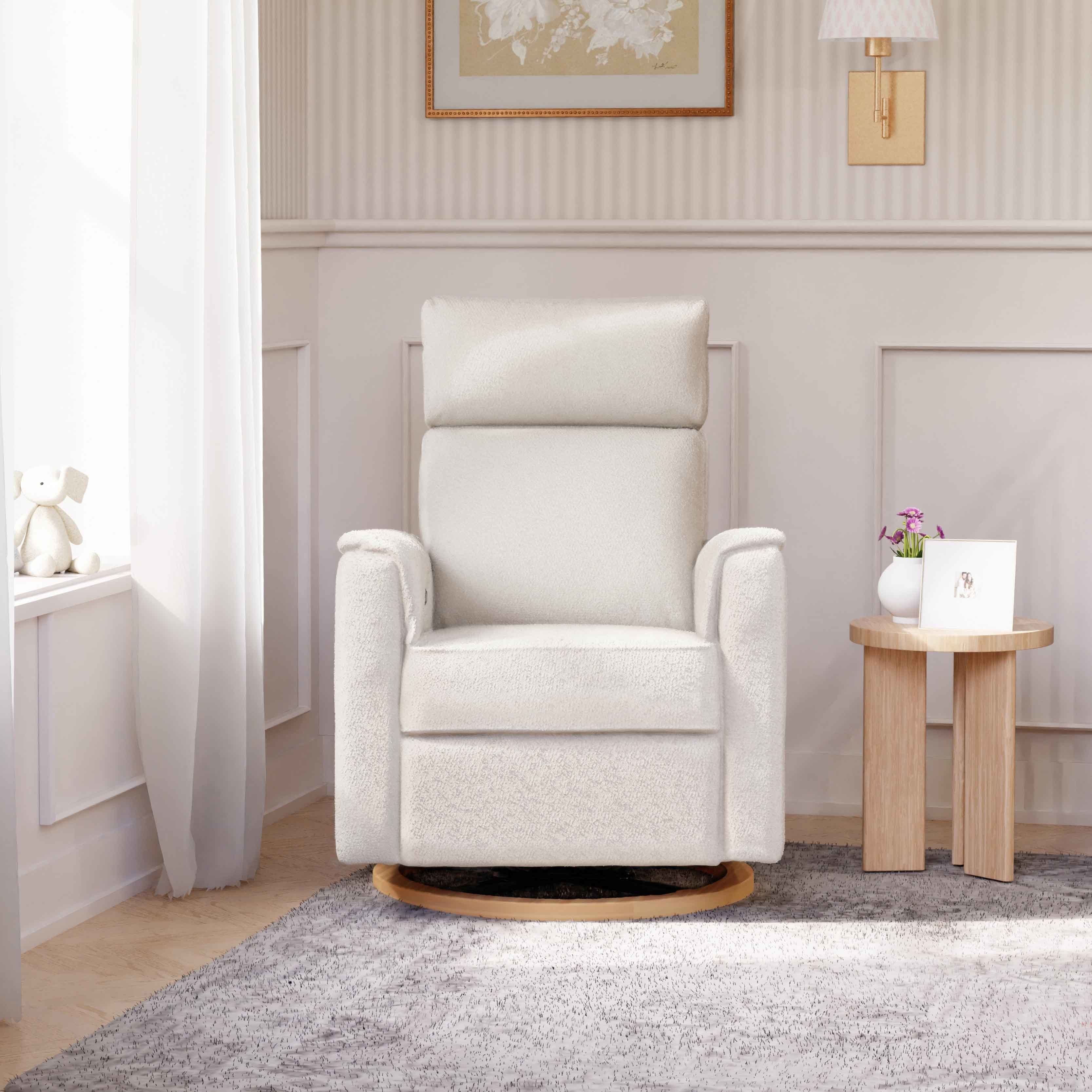 Monogram by Namesake Willa Plus Power Glider Recliner + Power Headrest | Lullabye Shop