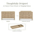 Namesake Alouette 7-Drawer Wide Dresser (56”)