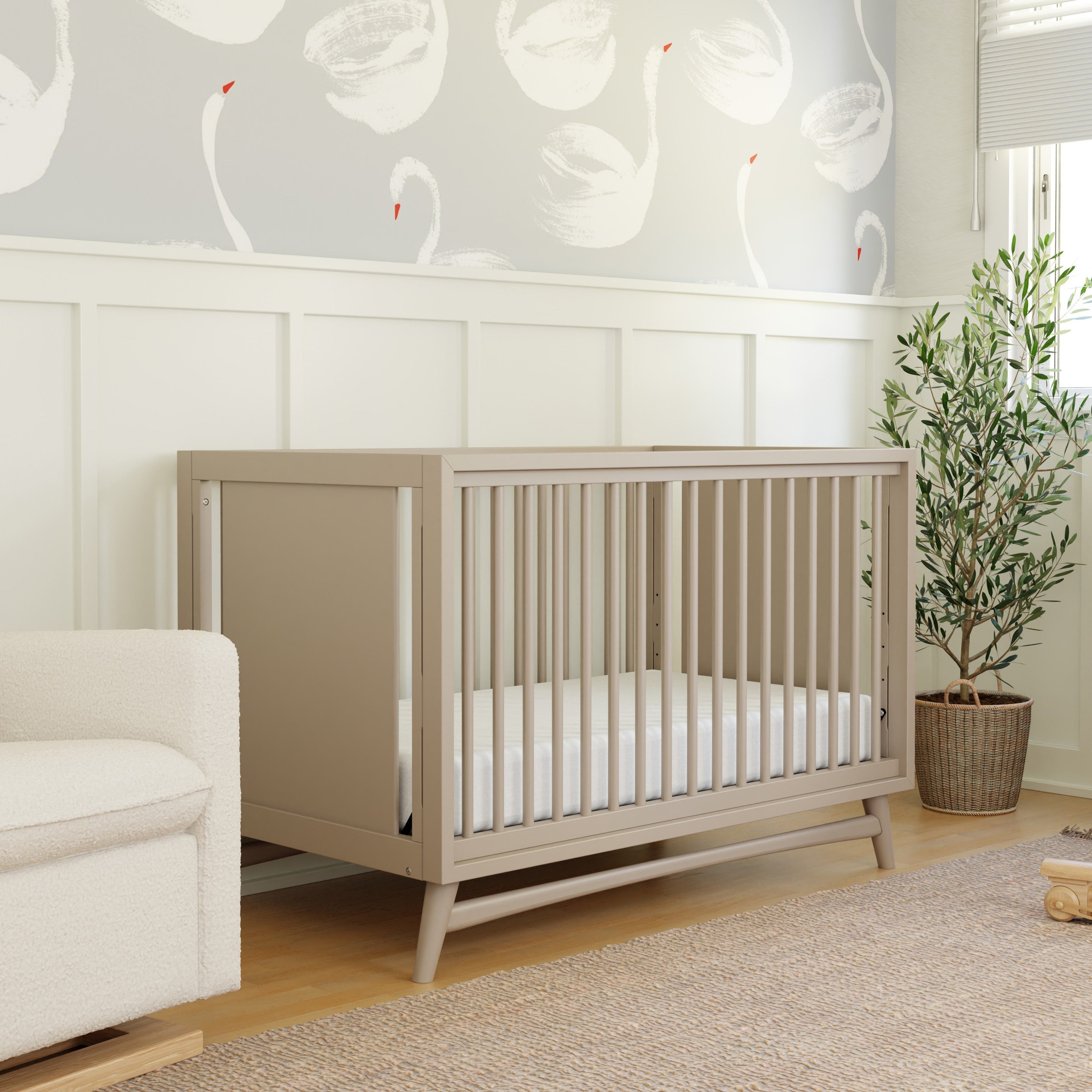Babyletto Peggy 3-in-1 Convertible Crib with Toddler Bed Conversion Kit | Lullabye Shop