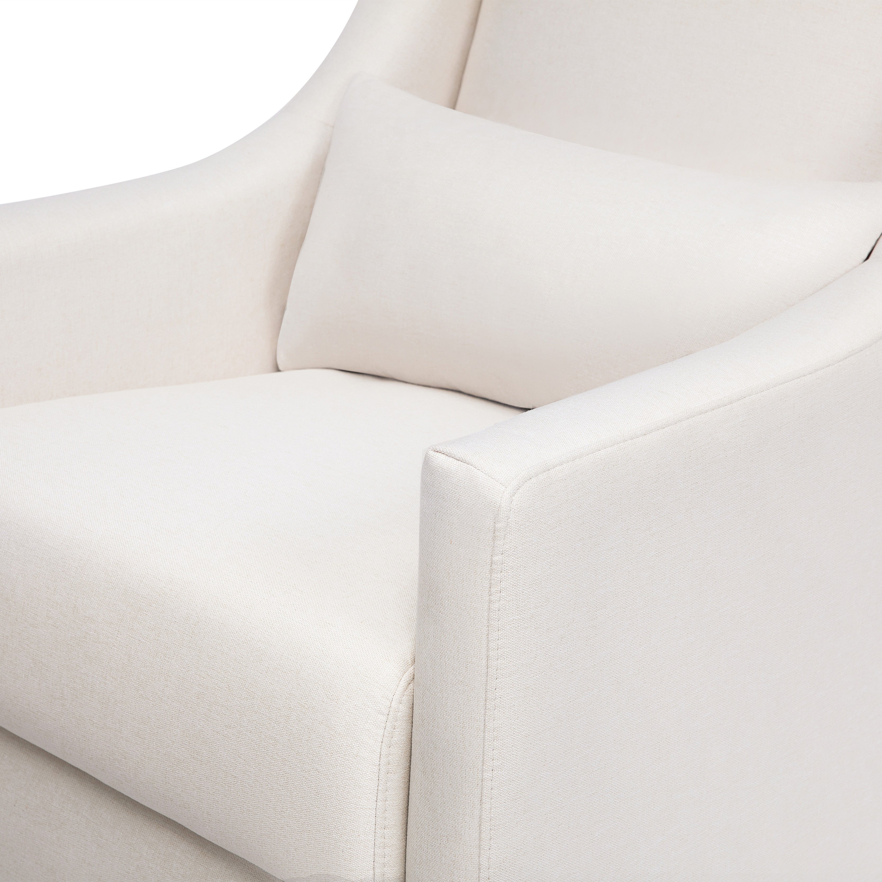 Babyletto Toco Swivel Glider and Ottoman in Eco-Performance Fabric | Water Repellent & Stain Resistant | Lullabye Shop