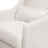 Babyletto Toco Swivel Glider and Ottoman in Eco-Performance Fabric | Water Repellent & Stain Resistant | Lullabye Shop
