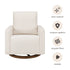 Babyletto Poe Channeled Swivel Glider in Eco-Performance Fabric | Water Repellent & Stain Resistant | Lullabye Shop