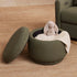 Babyletto Enoki Storage Ottoman in Boucle | Lullabye Shop