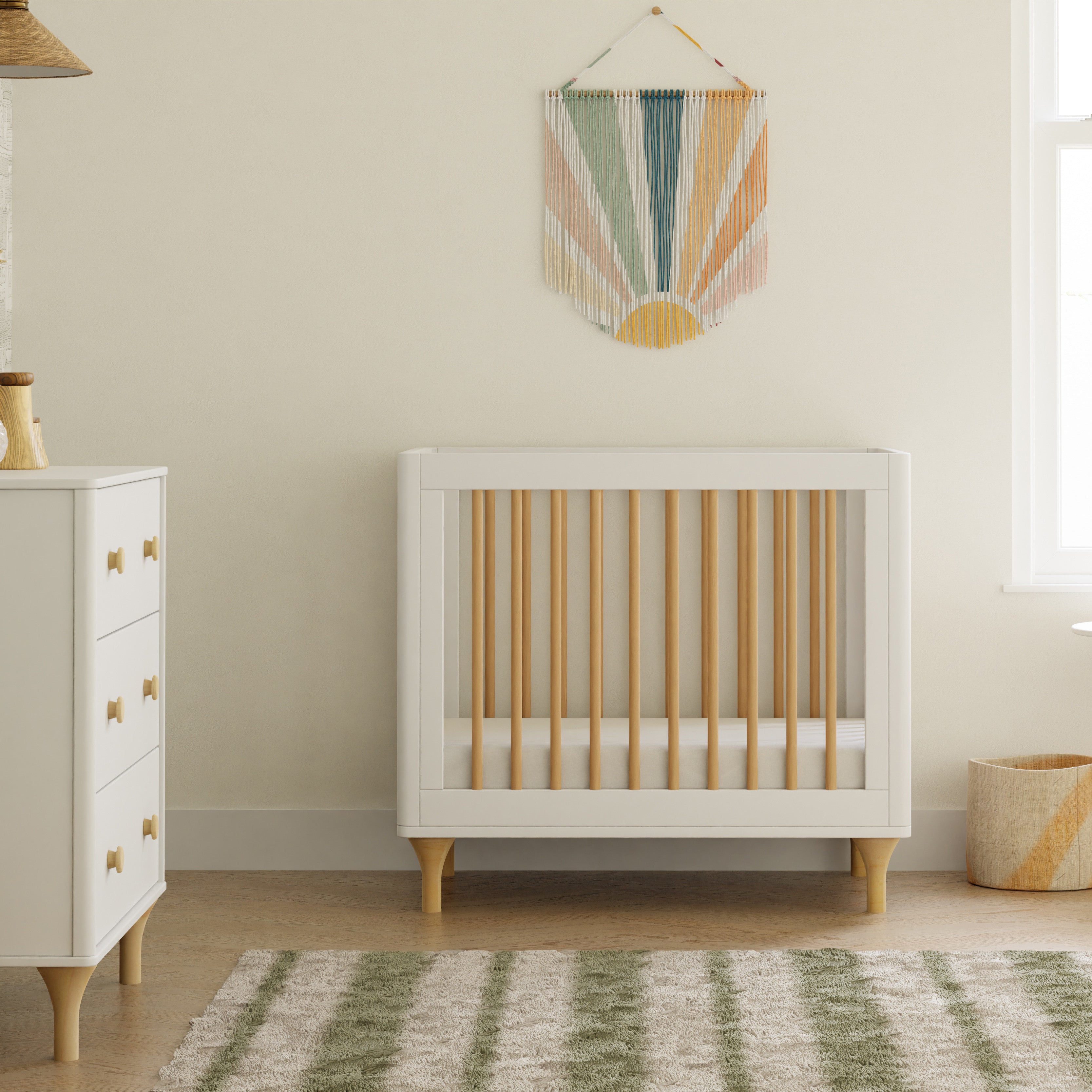 Babyletto Lolly 4-in-1 Convertible Mini Crib with Toddler Bed Conversion Kit | Lullabye Shop
