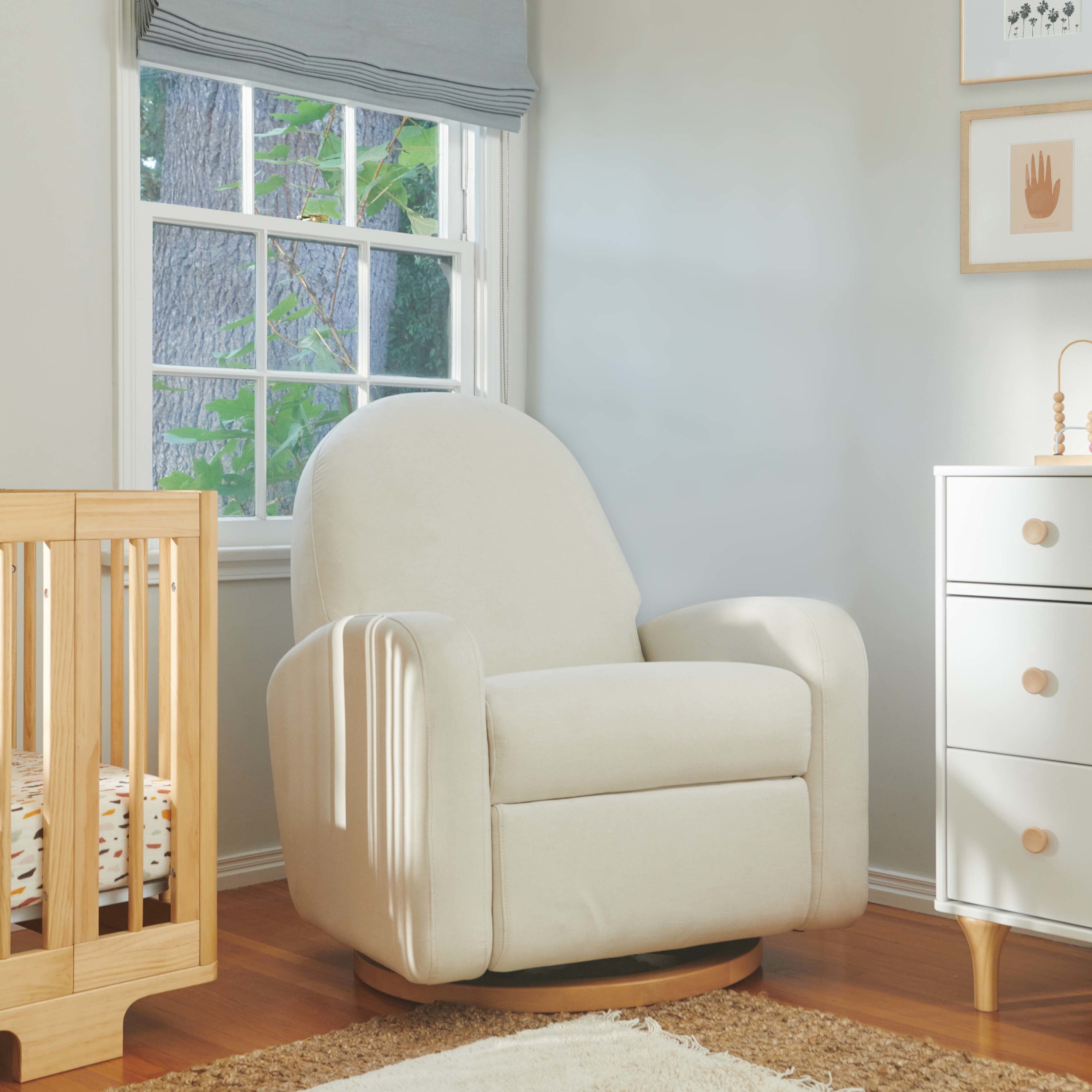Babyletto Nami Electronic Recliner and Swivel Glider Recliner with USB port | Lullabye Shop
