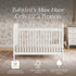 Namesake Liberty 3-in-1 Convertible Spindle Crib with Toddler Bed Conversion Kit
