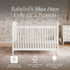 Namesake Liberty 3-in-1 Convertible Spindle Crib with Toddler Bed Conversion Kit | Lullabye Shop