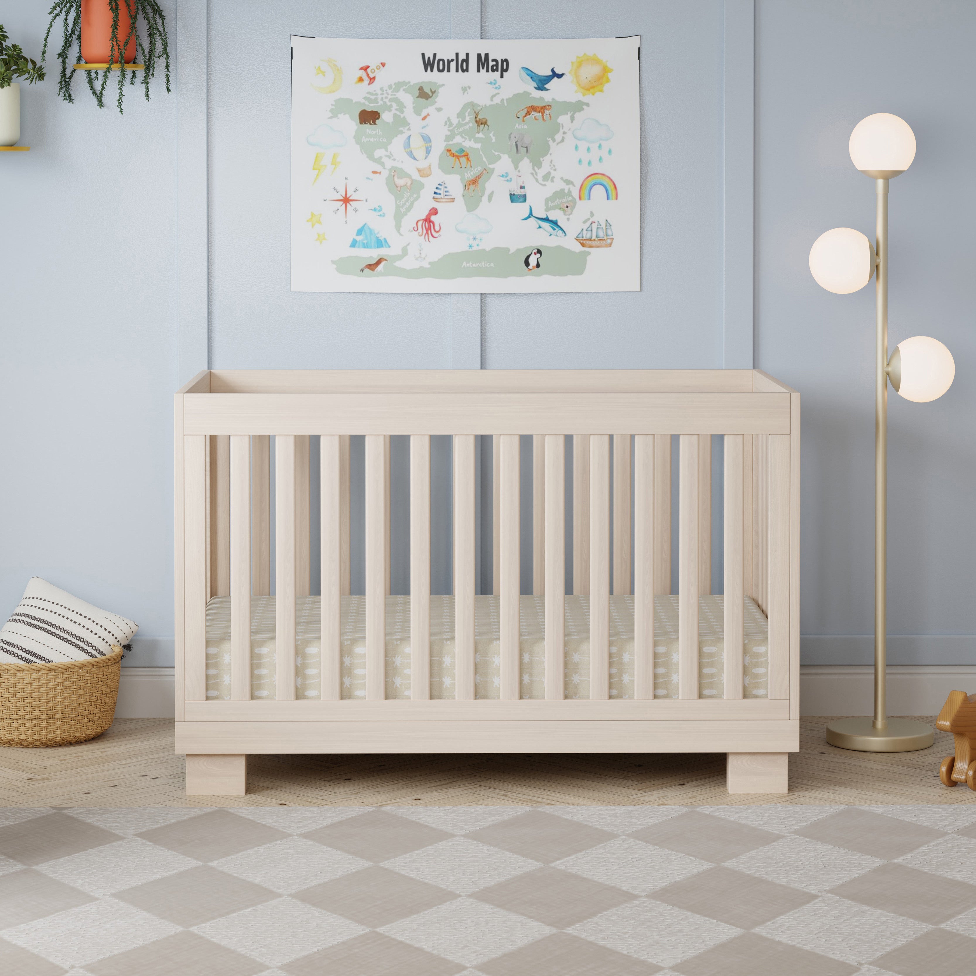 Babyletto Modo 3-in-1 Convertible Crib with Toddler Bed Conversion Kit | Lullabye Shop