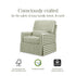Namesake Crawford Pillowback Comfort Swivel Glider | Lullabye Shop