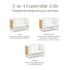 Namesake Marin with Cane 3-in-1 Convertible Crib | Lullabye Shop