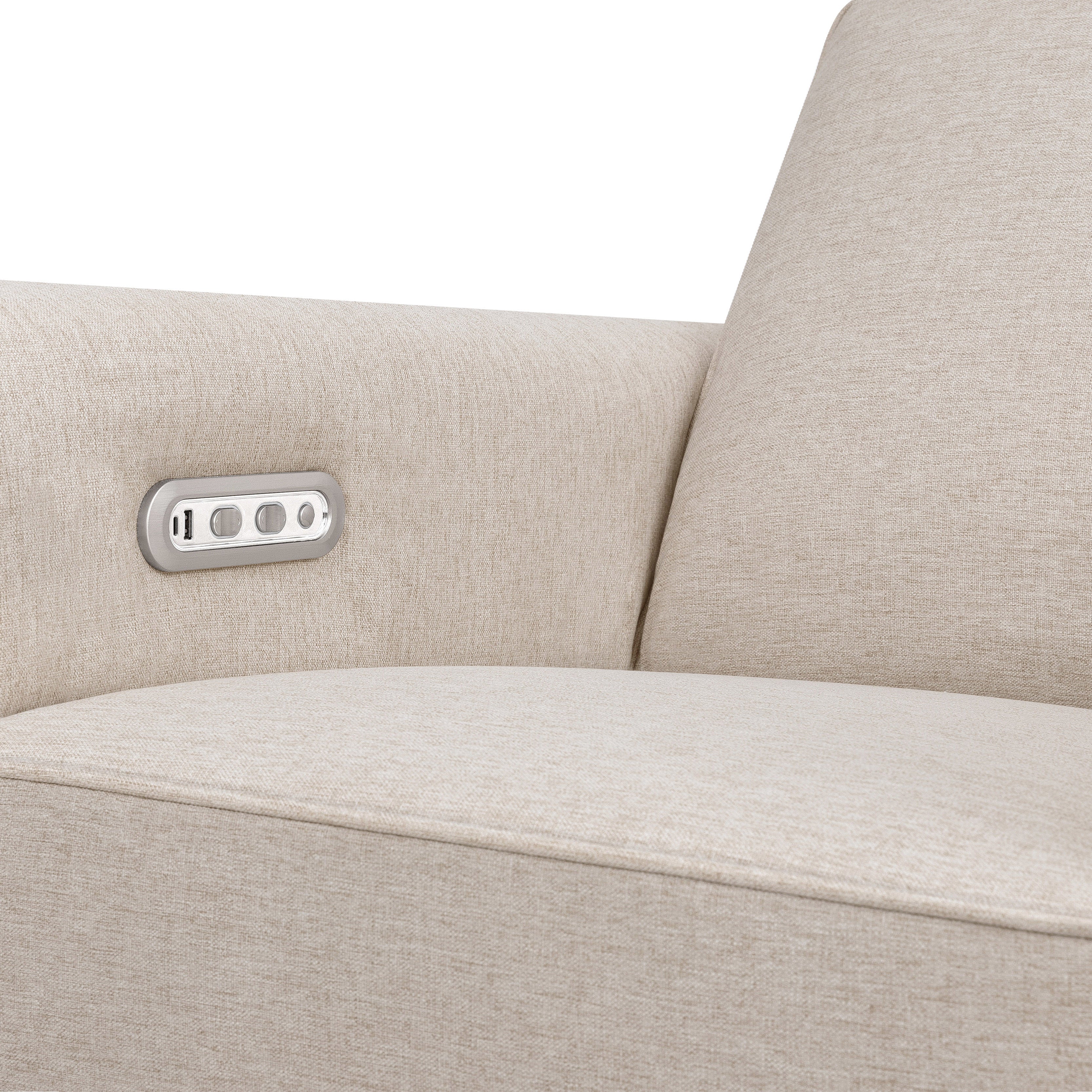 Monogram by Namesake Willa Plus Power Glider Recliner + Power Headrest | Lullabye Shop