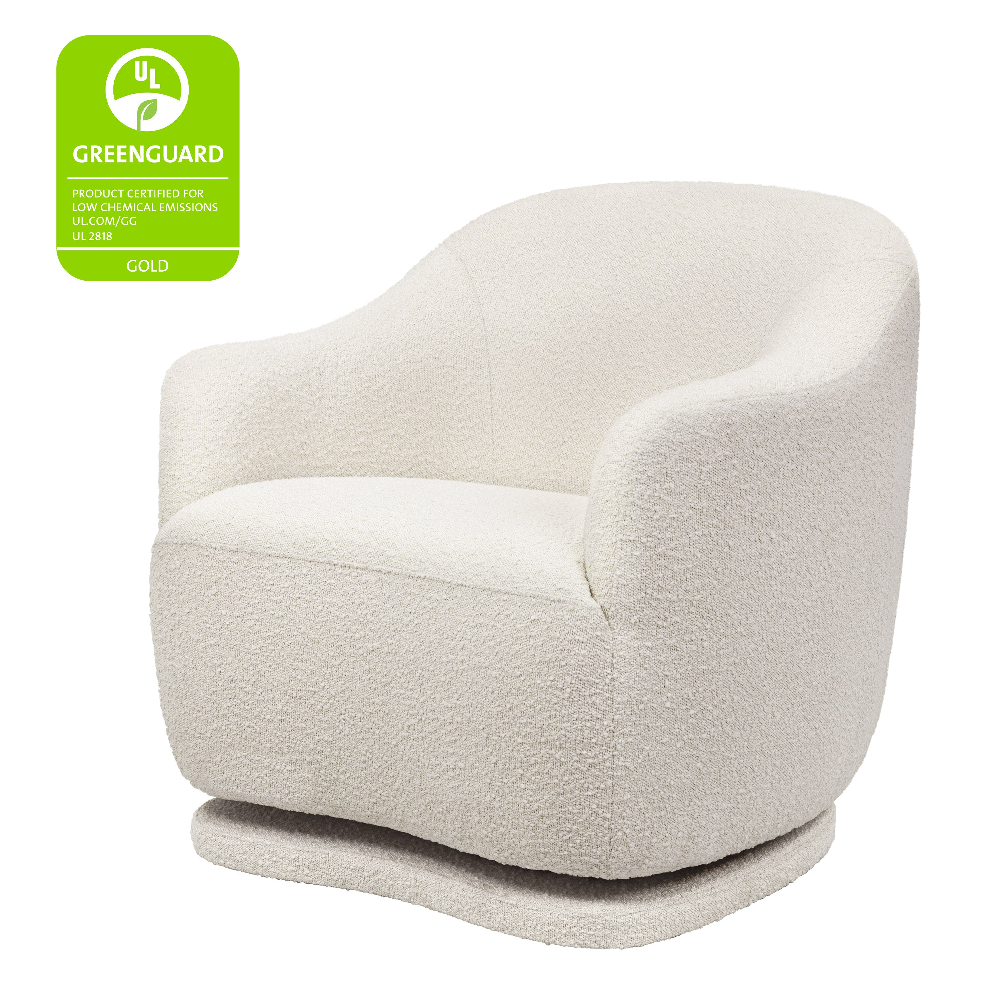 Babyletto Foy Glider in Boucle | Lullabye Shop