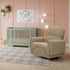 Babyletto Rainbow Recliner and Swivel Glider in Teddy Loop | Lullabye Shop