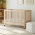 Babyletto Maki Portable Folding Crib with Toddler Bed Conversion Kit