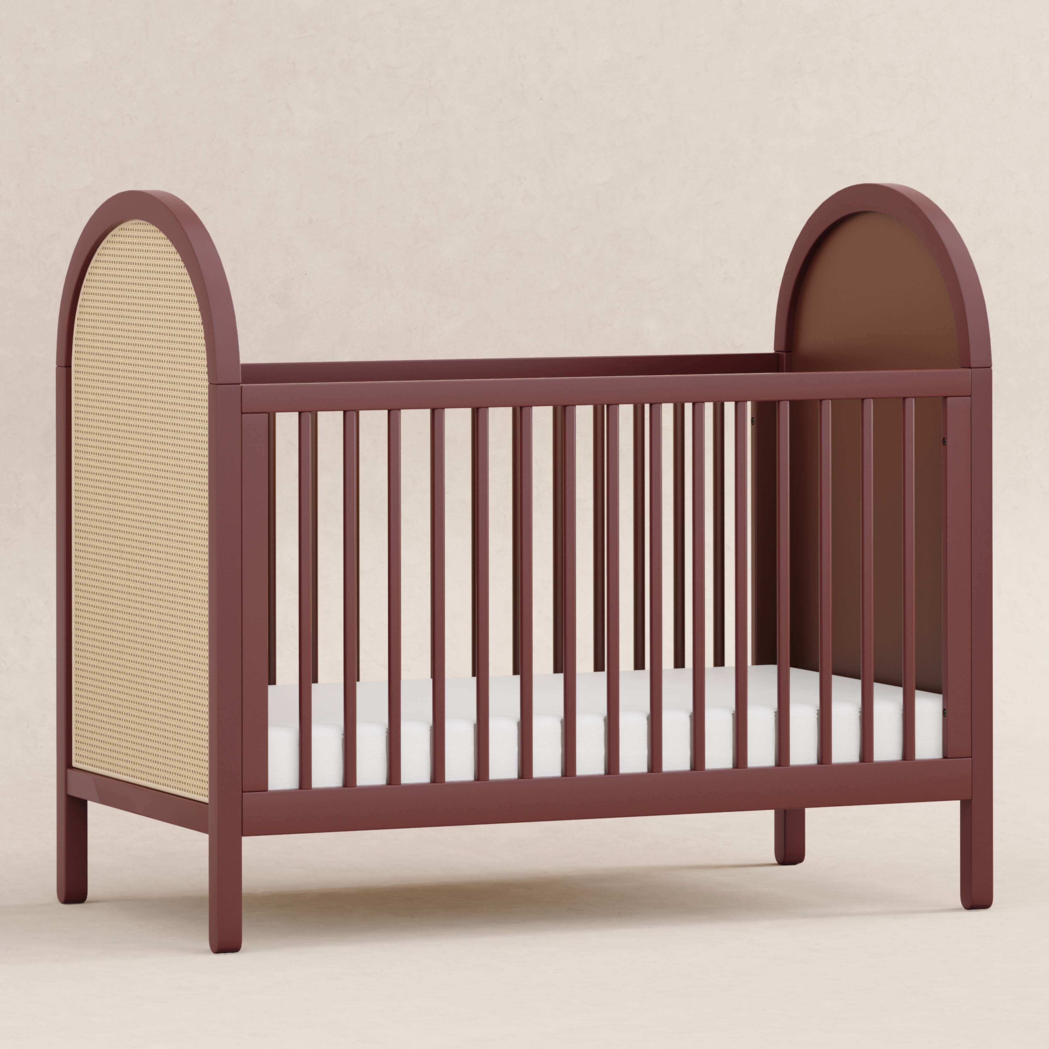 Babyletto Bondi Cane 3-in-1 Convertible Crib with Toddler Bed Conversion Kit | Lullabye Shop