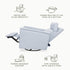 Monogram by Namesake Willa Plus Power Glider Recliner + Power Headrest | Lullabye Shop