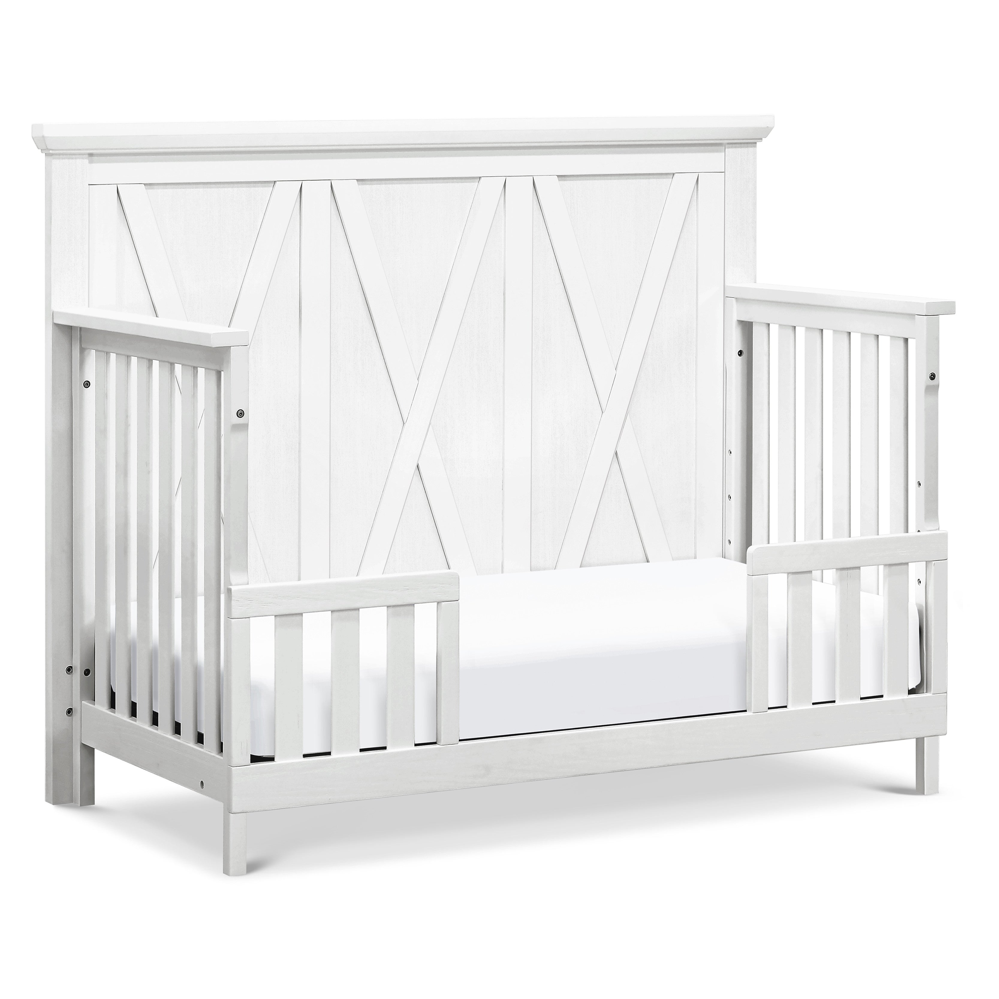 Monogram by Namesake Emory Farmhouse 4-in-1 Convertible Crib | Lullabye Shop