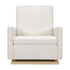 Babyletto Cali Pillowback Chair and a Half Glider in Eco-Performance Fabric | Water Repellent & Stain Resistant | Lullabye Shop