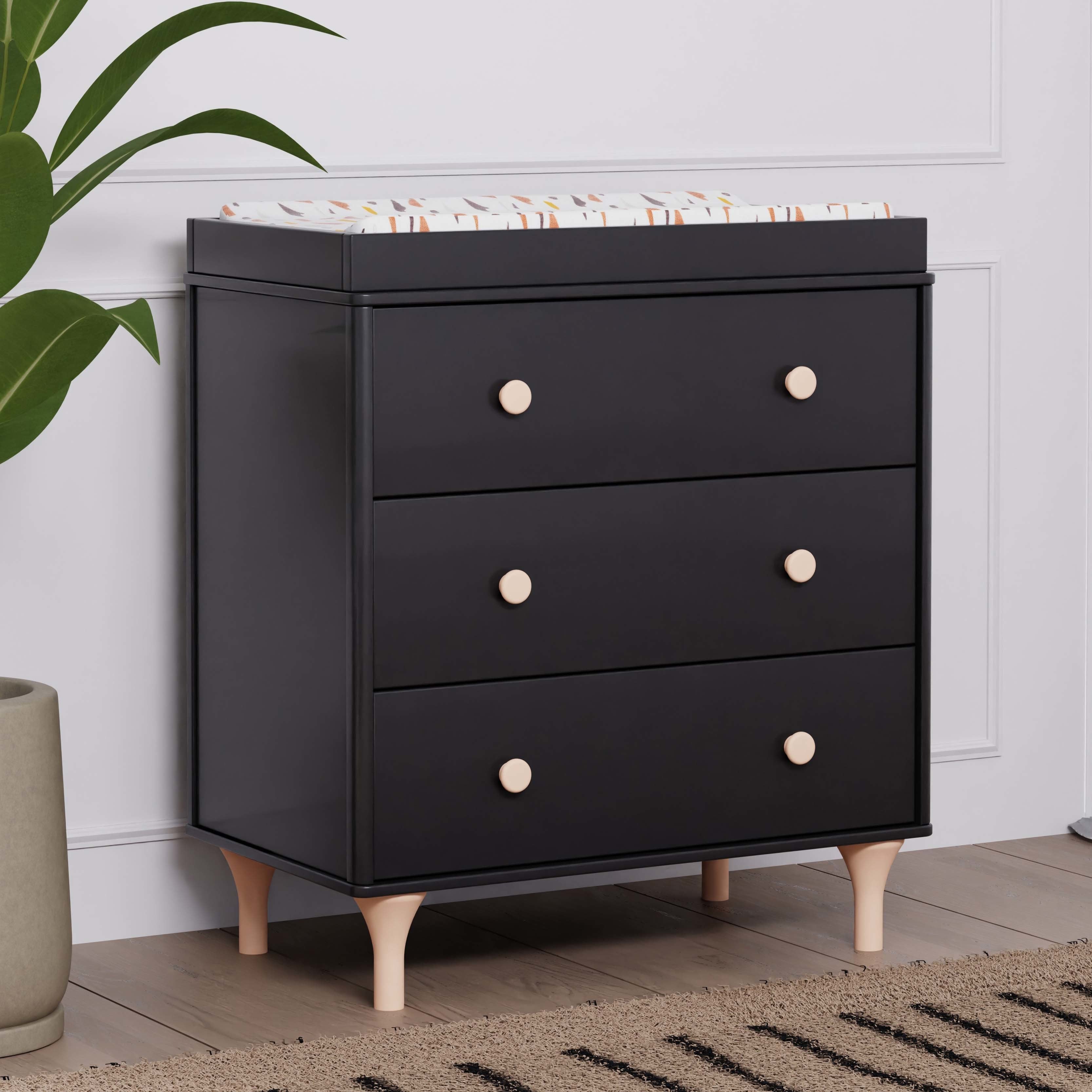 Babyletto Lolly 3-Drawer Changer Dresser with Removable Changing Tray | Lullabye Shop