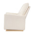 Babyletto Cali Pillowback Chair and a Half Glider in Fleece | Lullabye Shop