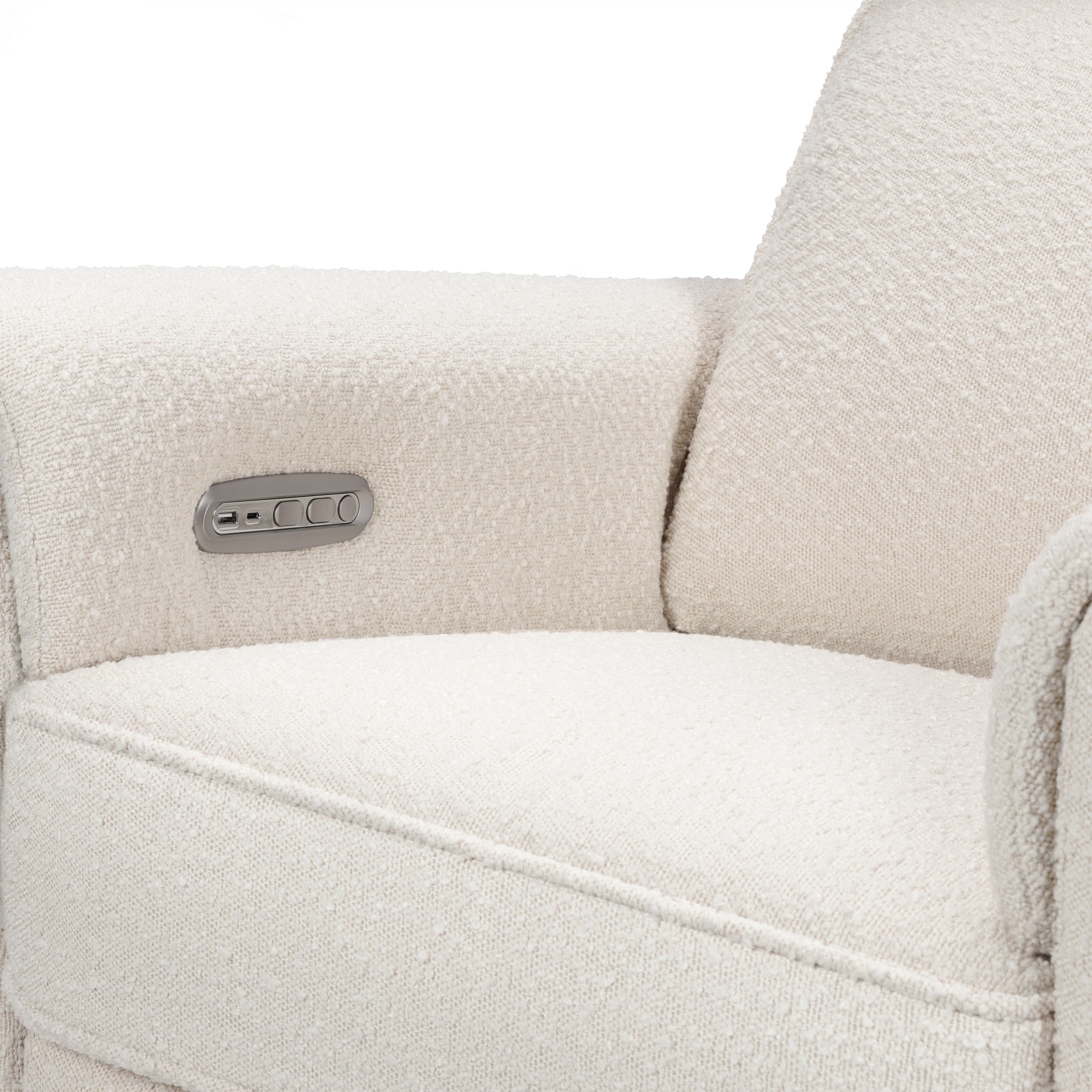 Monogram by Namesake Willa Plus Power Glider Recliner + Power Headrest | Lullabye Shop