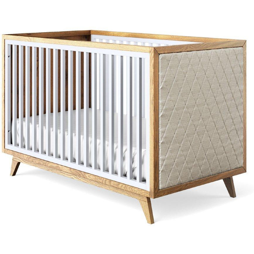 Romina Uptown Classic Crib (Tufted Sides)