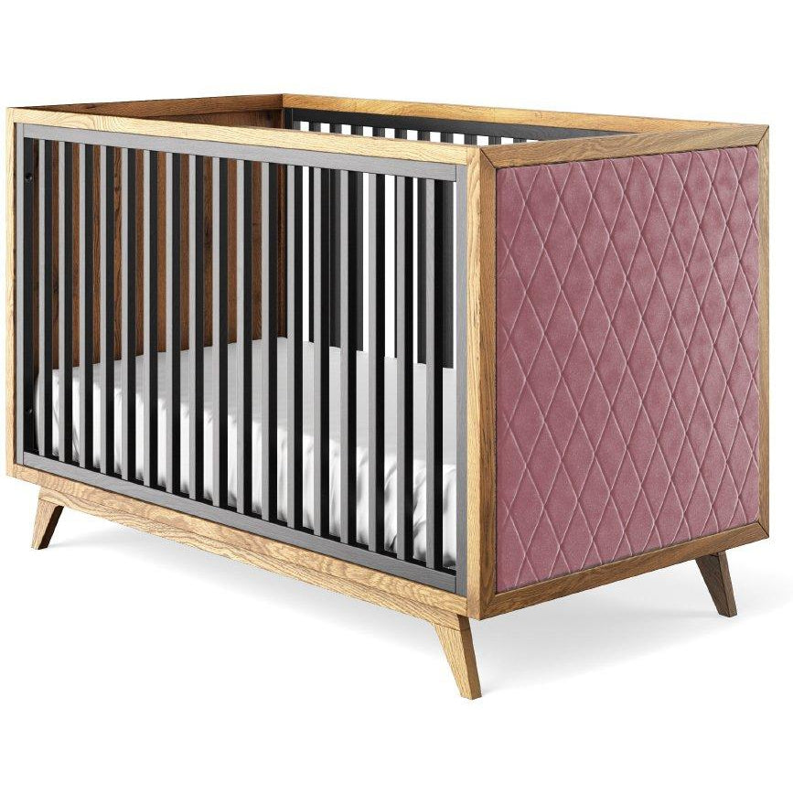 Romina Uptown Classic Crib (Tufted Sides)