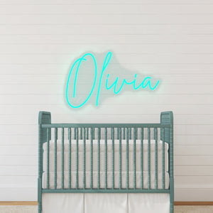 Sugar + Maple Neon Custom Personalized Name Sign