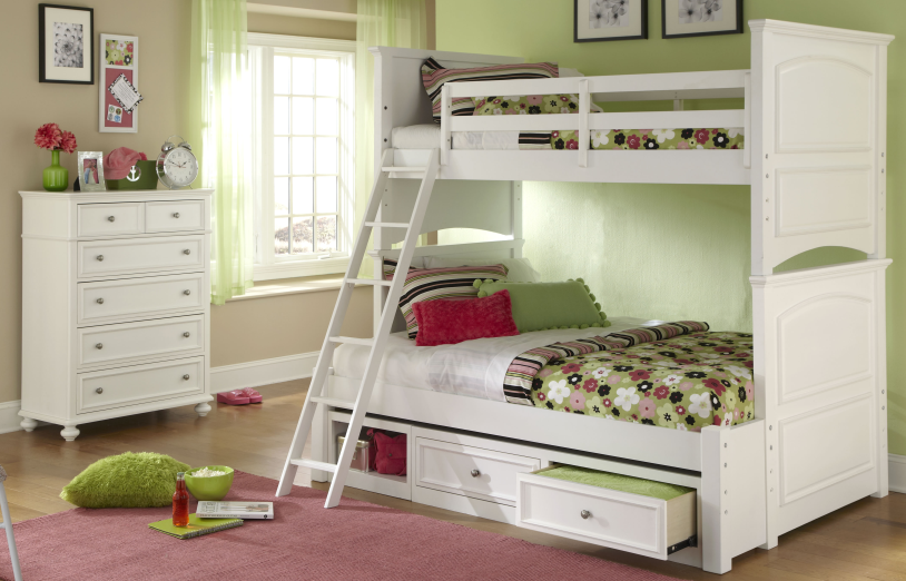 LC Kids Madison  BOOKCASE BED FULL