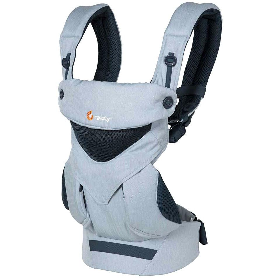 ergobaby 360 mesh carrier Ergobaby Four Position 360 Cool Air Mesh Baby Carrier Carbon Grey