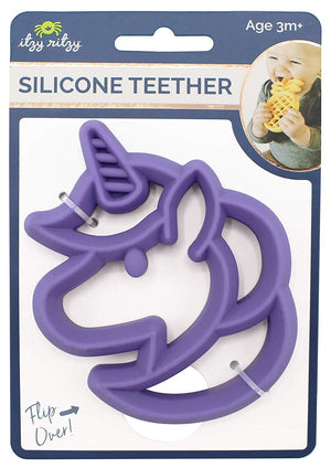 Itzy Ritzy Silicone Teether Unicorn