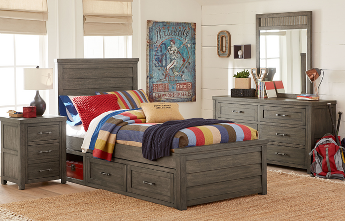 LC Kids Bunkhouse PANEL BED, TWIN 3/3