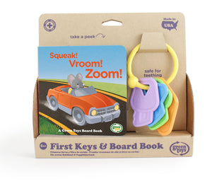Green Toys First Keys & Board Book Set