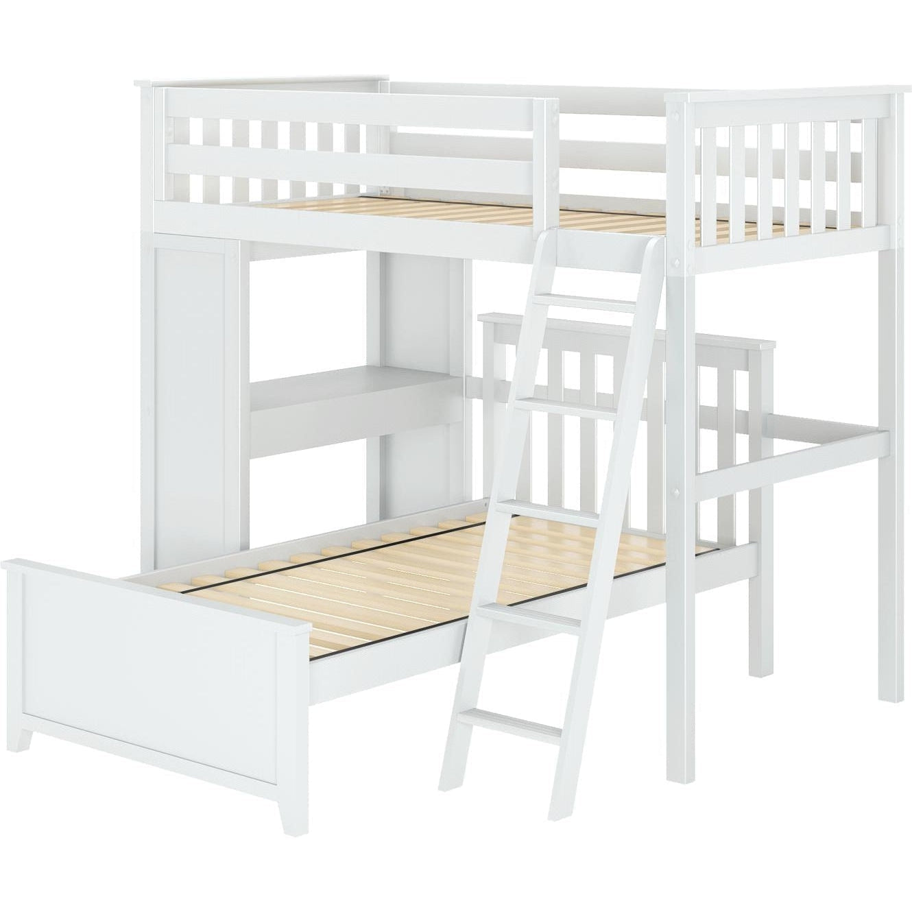 Jackpot Deluxe Canterbury All-in-One Study Loft Bed + Twin Bed