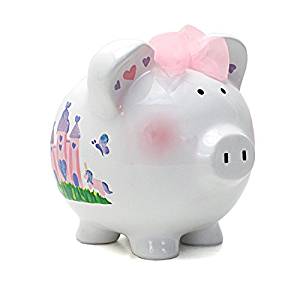 Child To Cherish Princess Castle Piggy Bank