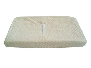 Brixy Heavenly Soft Chenille Minky Dot Changing Pad Cover