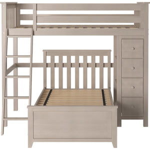 Jackpot Deluxe Edinburgh All in One Loft Bed Storage + Twin Bed