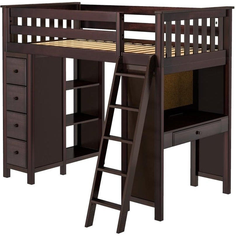 Jackpot Deluxe Kensington Loft Bed Storage Study