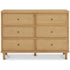 Namesake Marin with Cane 6-Drawer Dresser