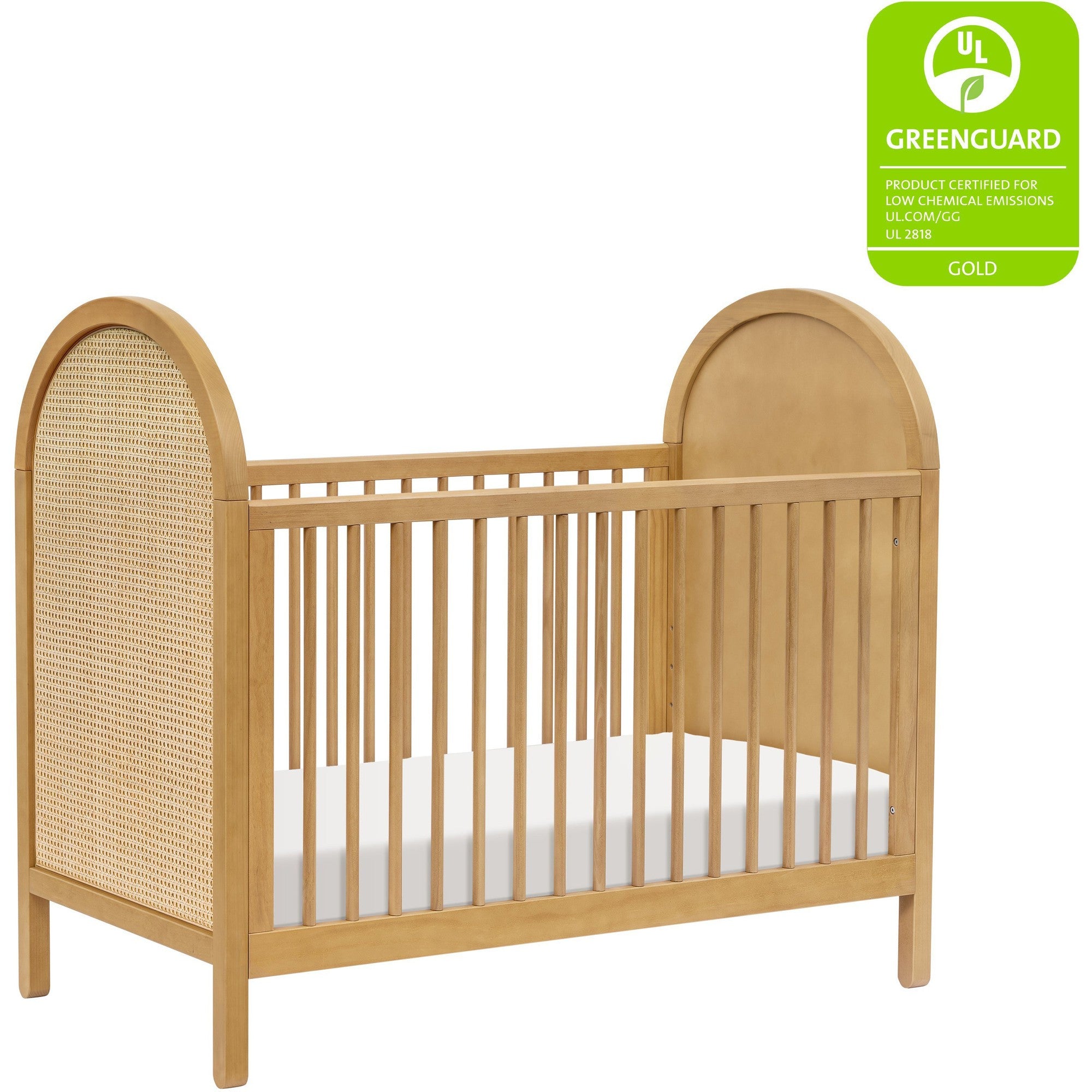 Babyletto Bondi Cane 3-in-1 Convertible Crib with Toddler Bed Kit