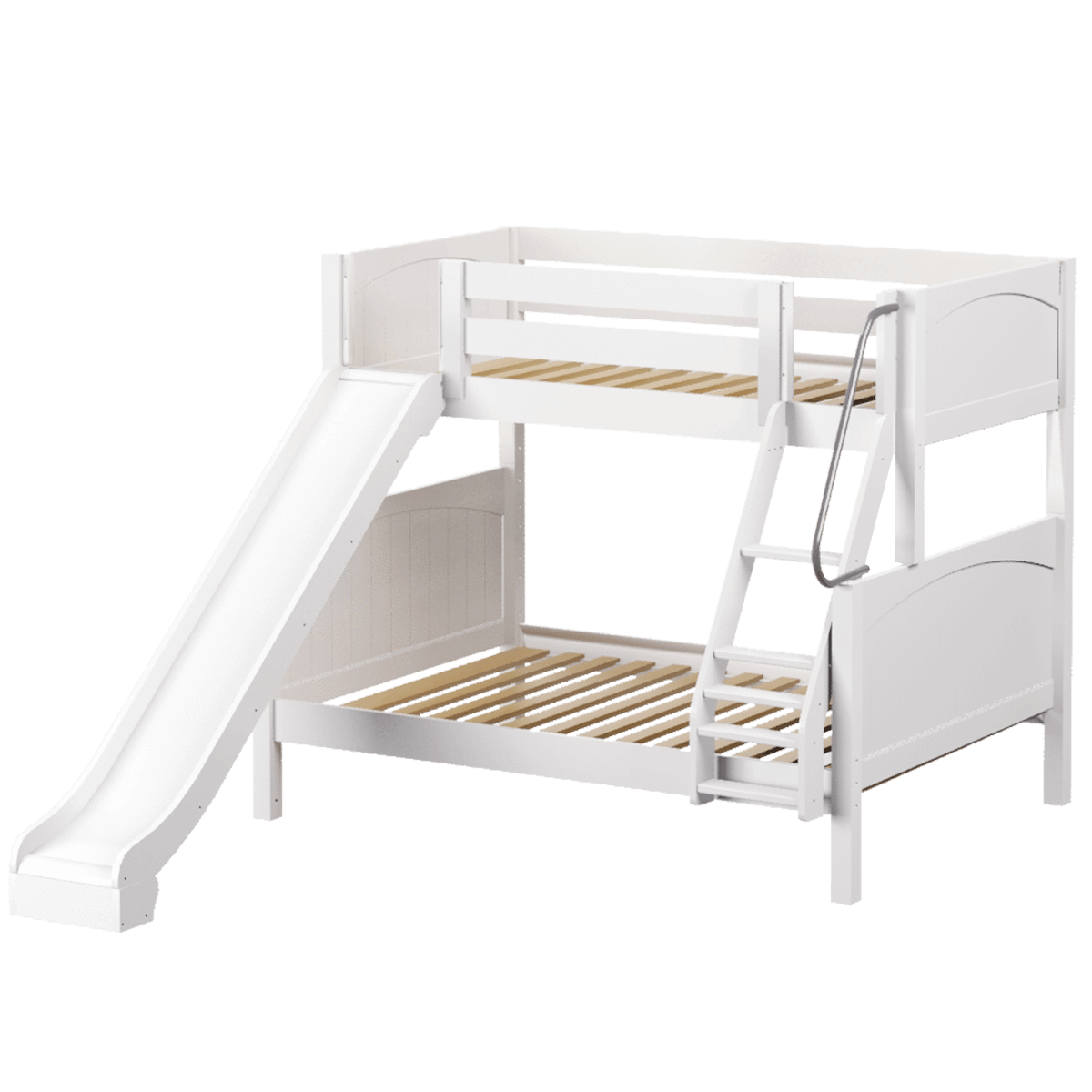 Maxtrix Twin over Full Medium Bunk Bed + Slide