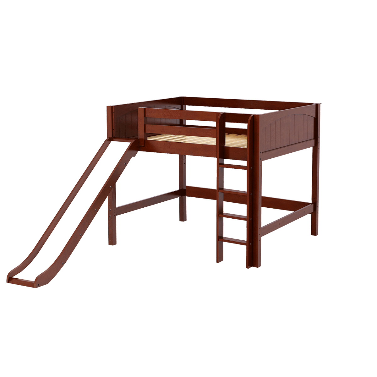 Maxtrix Full Mid Loft Bed with Slide