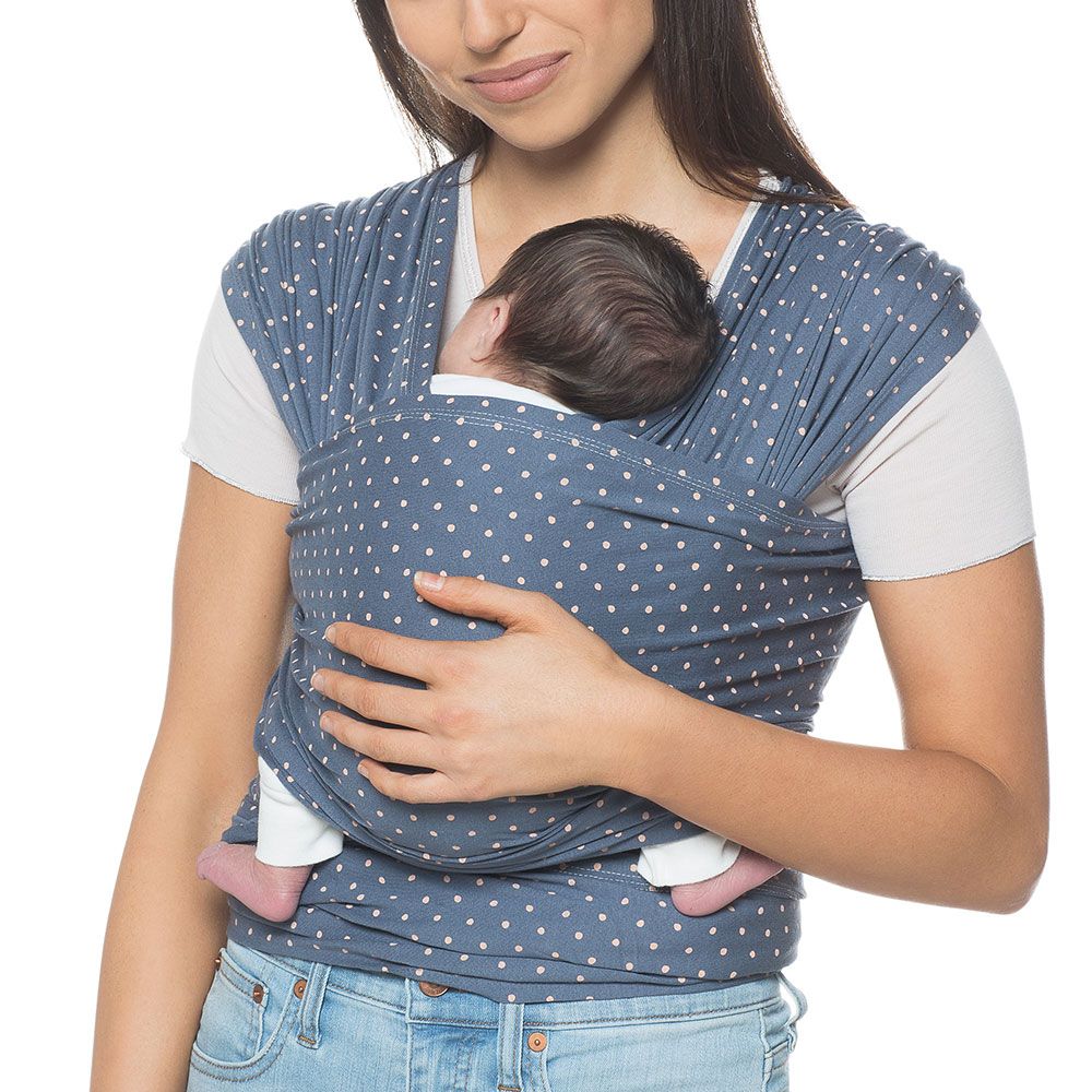 Ergobaby Aura Baby Wrap (Coral Dots)
