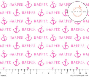 Sugar + Maple Small Stretchy Blanket - Anchor Pink