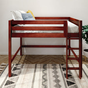 Maxtrix Full Mid Loft Bed with Ladder